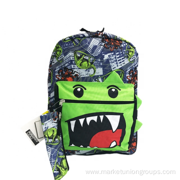 Cartoon 3D 600D animal Kids Backpack Light Weight Children's bag baby's cartoon shoulder School Bag with for Boys